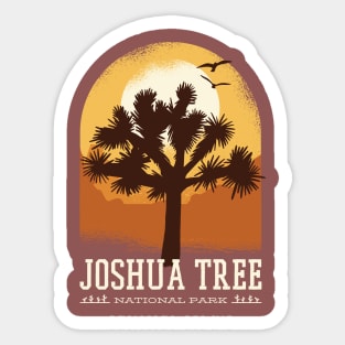 Joshua Tree National Park Sunset Sticker